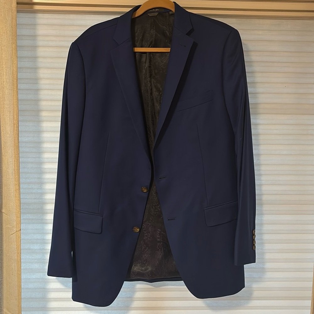 Custom Royal Blue Indochino Suit.